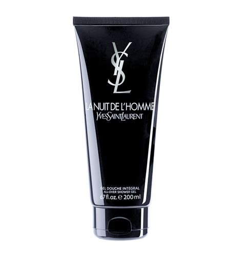 ysl l homme shower gel vs la nuit de l'homme|la nuit de l'homme.